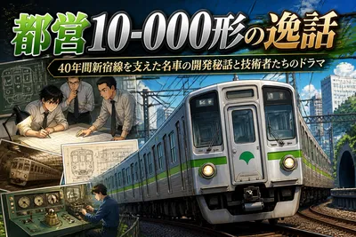 都営10-000形の逸話：40年間新宿線を支えた名車の開発秘話と技術者たちのドラマ