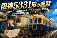 阪神5331形の逸話：ジェットカーの進化を支えたチョッパ制御の功労者、その開発秘話と隠された「なぜ？」