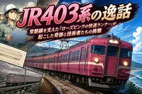 JR403系の逸話：常磐線を支えた「ローズピンクの快速ランナー」が起こした奇跡と技術者たちの挑戦