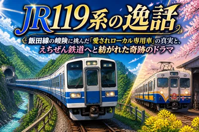 JR119系の逸話：飯田線の峻険に挑んだ「愛されローカル専用車」の真実と、えちぜん鉄道へと紡がれた奇跡のドラマ