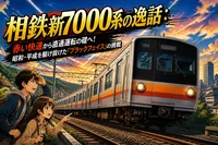 相鉄新7000系の逸話：赤い快速から直通運転の礎へ！昭和・平成を駆け抜けた「ブラックフェイス」の挑戦