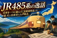 JR485系の逸話：日本を一つに結んだ「交直流特急」の栄光と技術者たちの執念