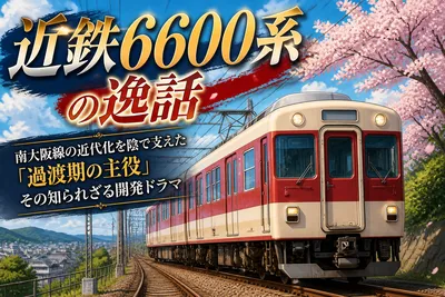 近鉄6600系の逸話：南大阪線の近代化を陰で支えた「過渡期の主役」その知られざる開発ドラマ