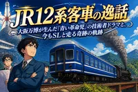 JR12系客車の逸話：大阪万博が生んだ「青い革命児」の技術者ドラマと、今もSLと走る奇跡の軌跡