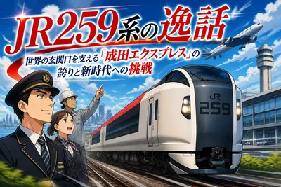 JR259系の逸話：世界の玄関口を支える「成田エクスプレス」の誇りと新時代への挑戦