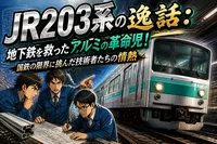 JR203系の逸話：地下鉄を救ったアルミの革命児！国鉄の限界に挑んだ技術者たちの情熱