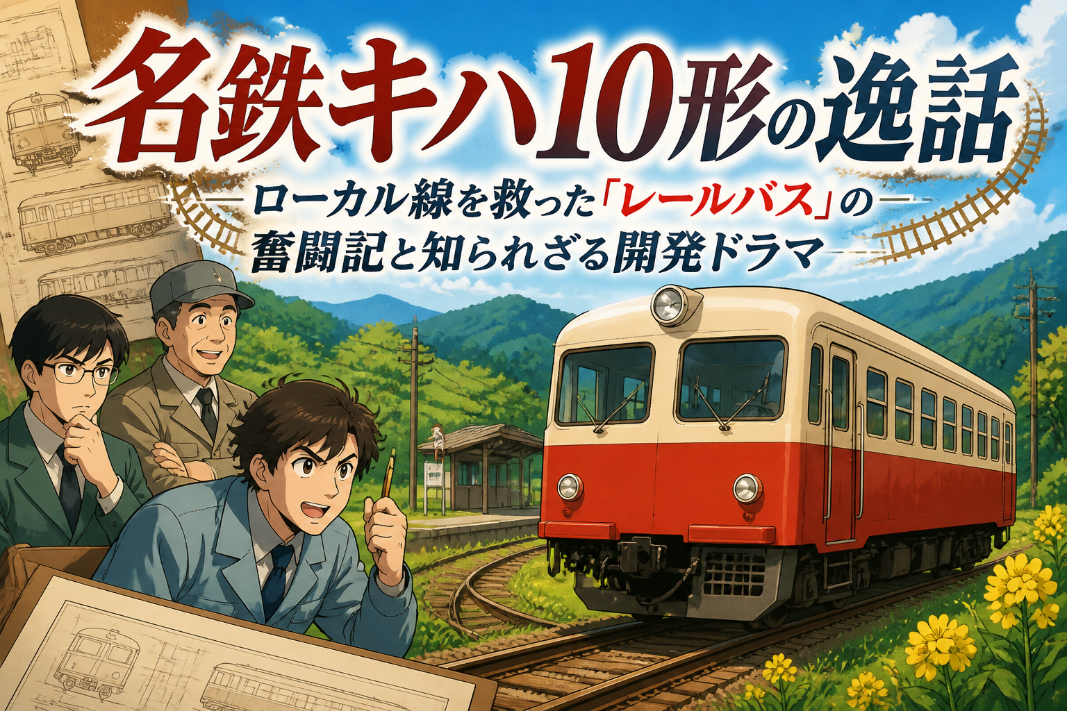 名鉄キハ10形の逸話：ローカル線を救った「レールバス」の奮闘記と知られざる開発ドラマ