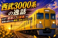 西武3000系の逸話：なぜ「最後の3扉車」は昭和の終わりを黄色く染め上げたのか？
