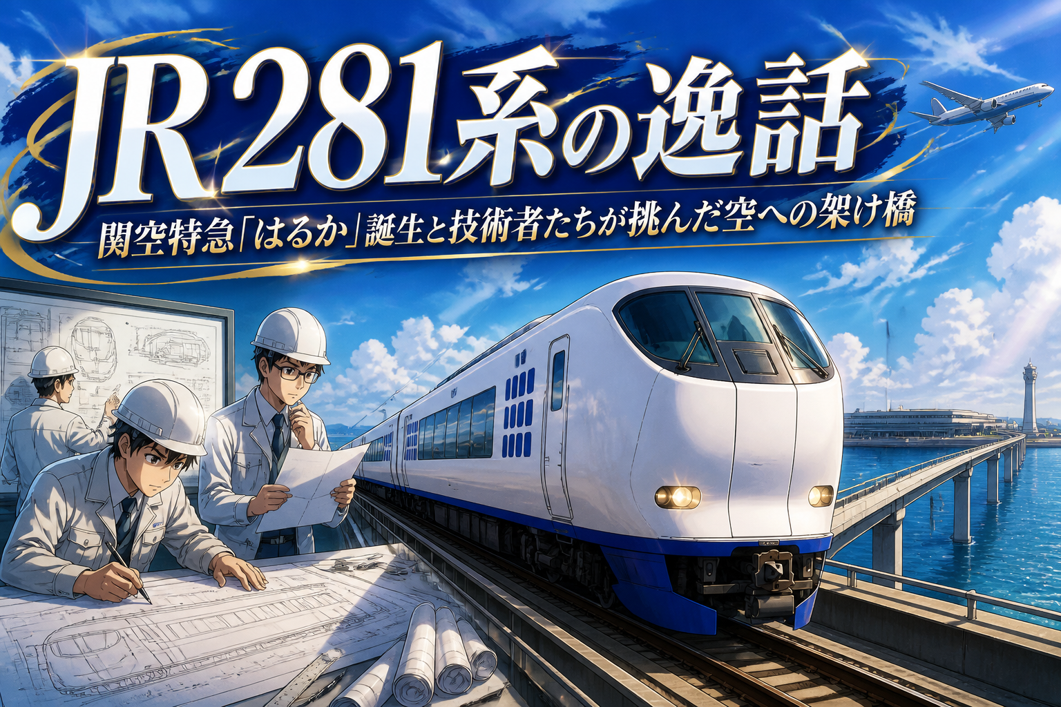 JR281系の逸話：関空特急「はるか」誕生と技術者たちが挑んだ空への架け橋