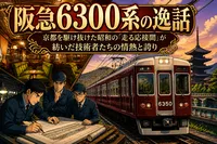 阪急6300系の逸話：京都を駆け抜けた昭和の「走る応接間」が紡いだ技術者たちの情熱と誇り