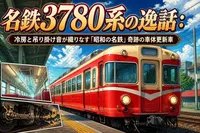 名鉄3780系の逸話：冷房と吊り掛け音が織りなす「昭和の名鉄」奇跡の車体更新車